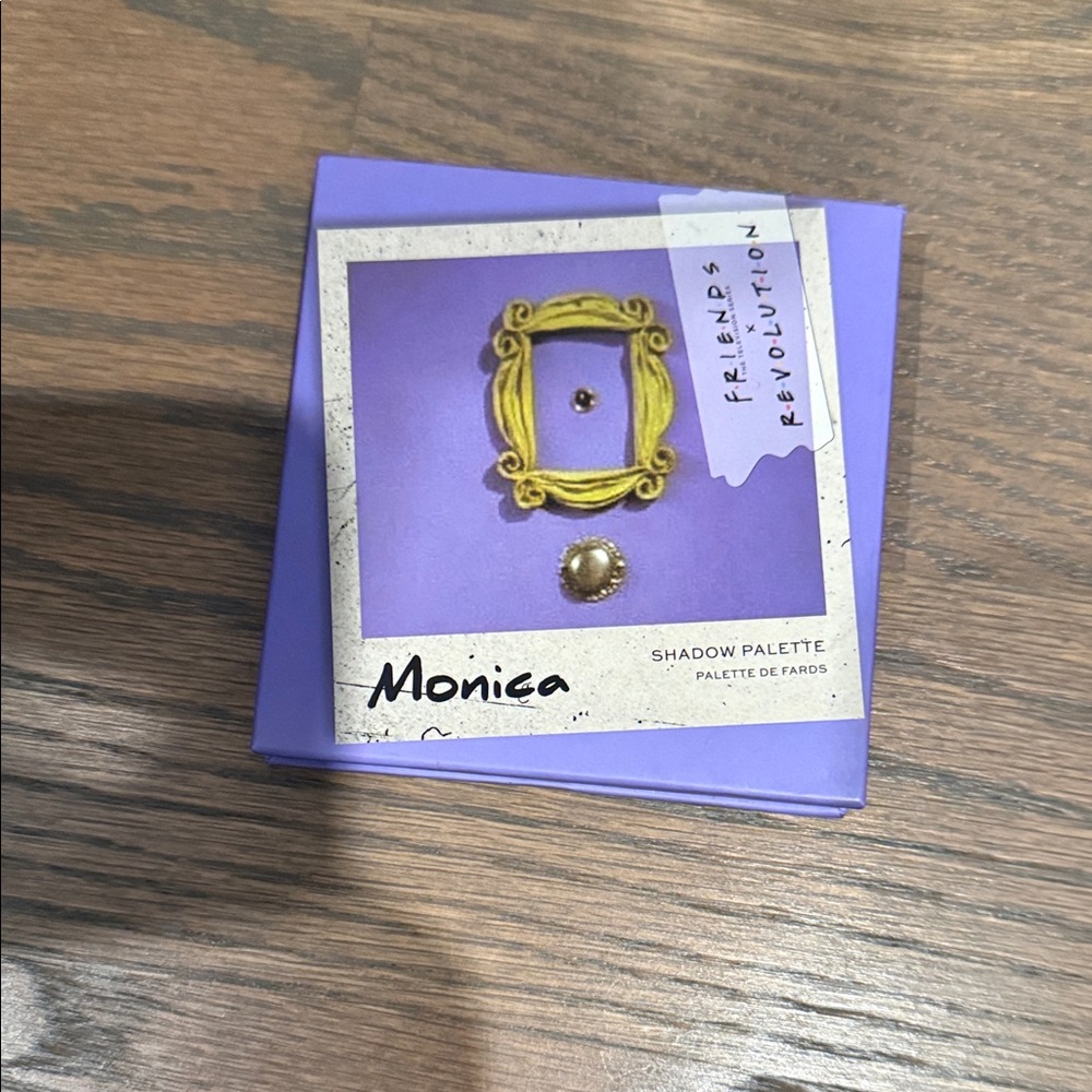 Makeup Revolution Friends Monica Eyeshadow Palette - Purple and Yellow